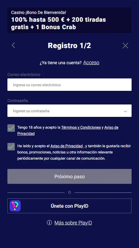 Frumzi casino online