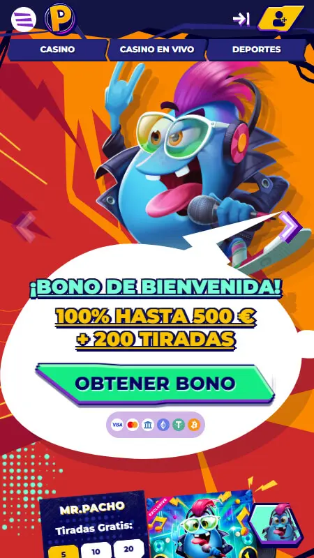 Mr pacho login