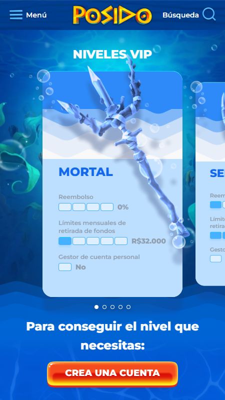 Niveles VIP Posido: Límite de Retiro y Cashback Real