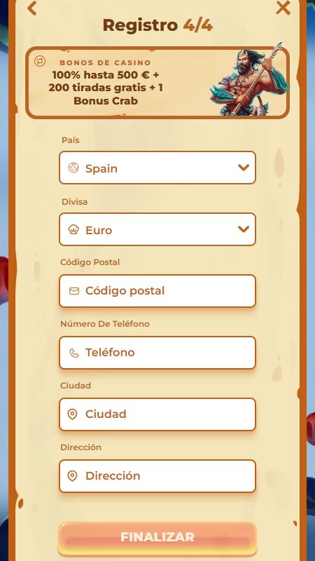 Crear una cuenta en Posido