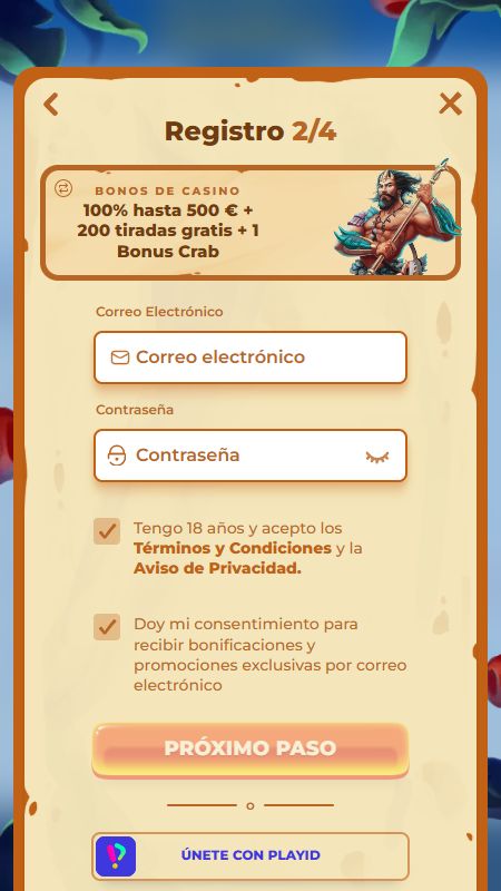 Crear una cuenta en Posido