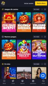 Rollblock casino y sus juegos disponibles