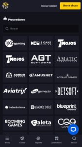 Mejores proveedores de juegos de casino online