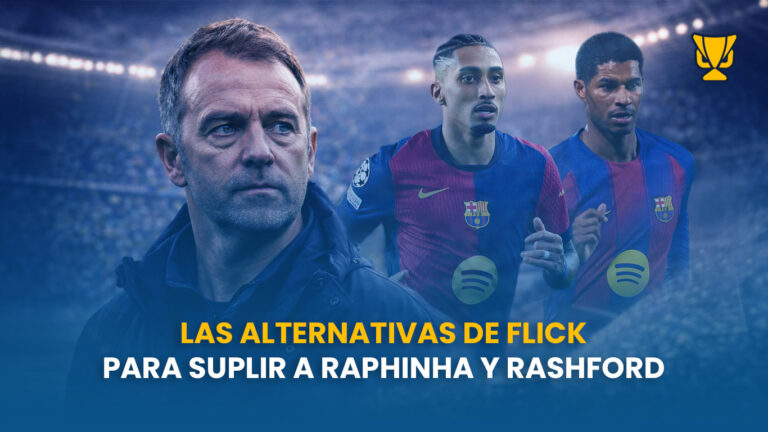 Flick reinventa el ataque del Barça sin Raphinha ni Rashford