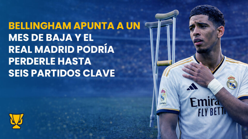 El real madrid sin Bellingham en los primeros partidos
