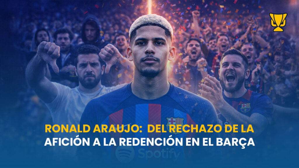 Ronald Araujo: del rechazo de la afición a la redención en el Barça