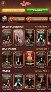 Juegos de casino en línea 