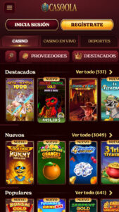 Slots en Casoola Casino