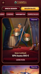 Casoola Bonos deportes