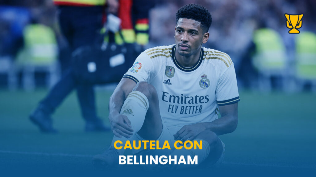 Real Madrid gestiona a Bellingham antes de la semana decisiva de la temporada