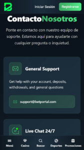 Betportal atención al cliente