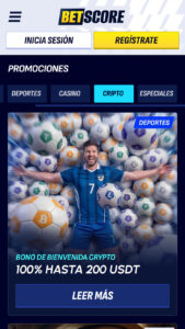 betscore bono de bienvenida cripto