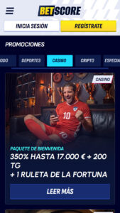 Betscore casino en vivo