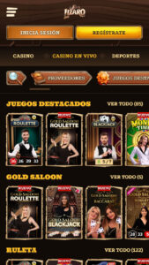 Lizaro juegos de casino en vivo